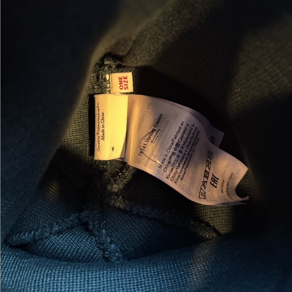 Forrest green Fjallraven Beanie Hat Unisex One Size - Picture 4 of 4